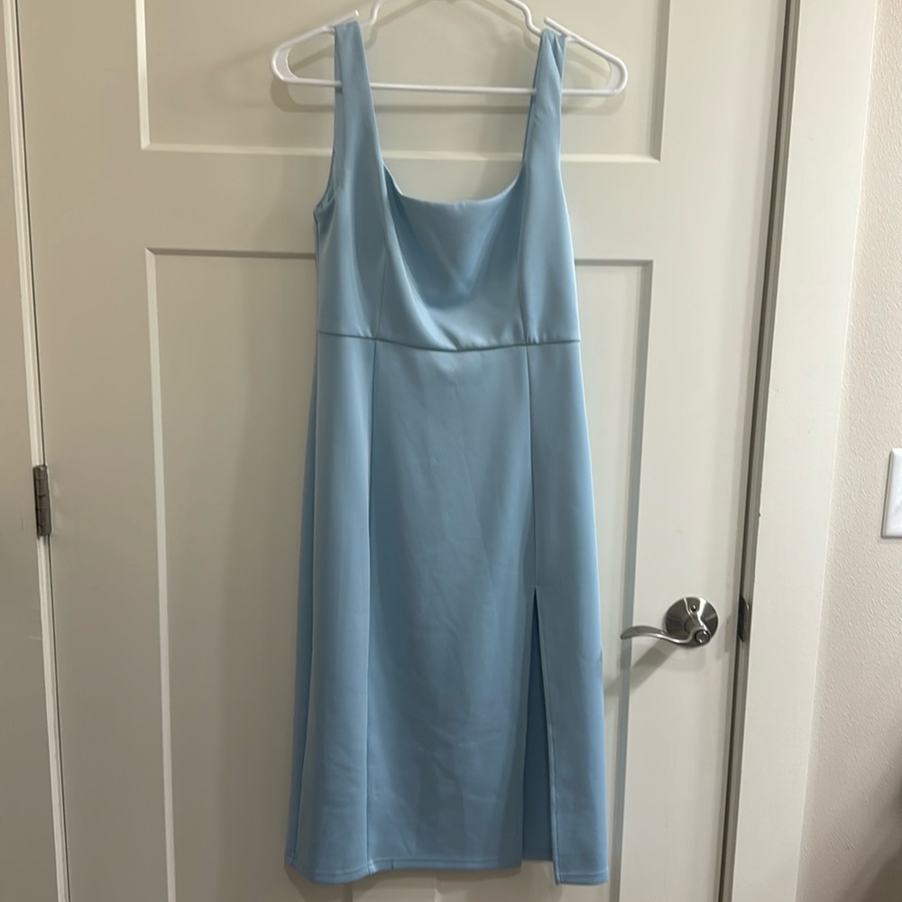Showpo Mini Love Square Neck Midi Dress